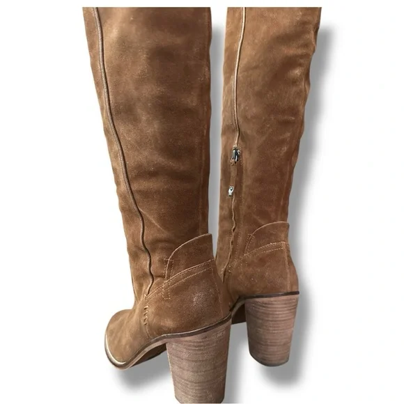 Dolce Vita Ohanna Suede Over the Knee High Boots in Saddle | Women’s Size 10 - Picture 7 of 13